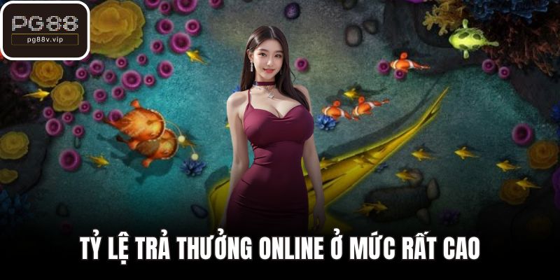 Tỷ lệ trả thưởng online ở mức rất cao